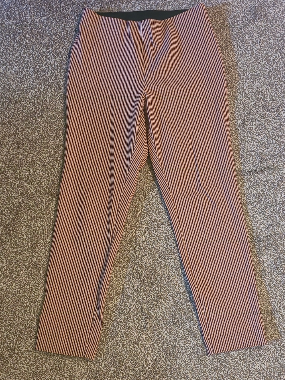 a new day Red and White Striped Slim Chinos
